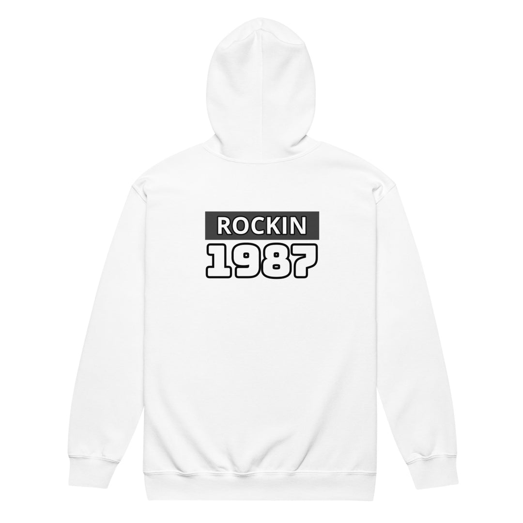 Still of the Night , 1987, Rock and Roll Unisex heavy blend zip hoodie