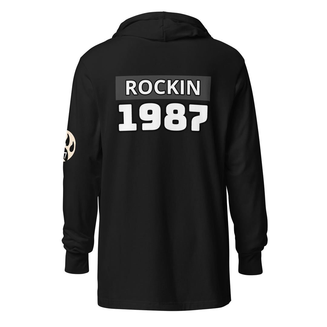 The Still of the Night, wolf clawHooded long-sleeve tee
