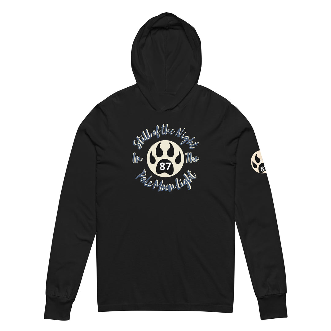 The Still of the Night, wolf clawHooded long-sleeve tee