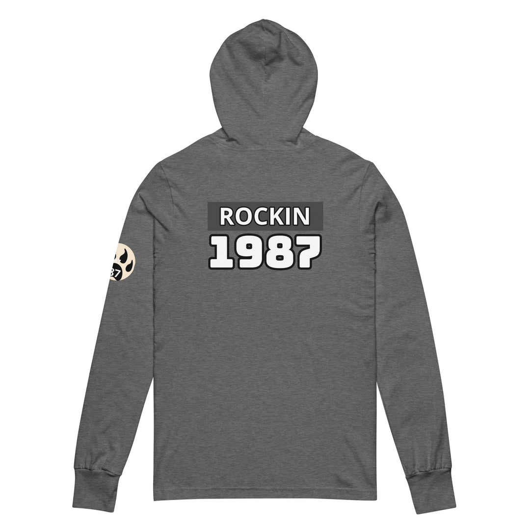The Still of the Night, wolf clawHooded long-sleeve tee