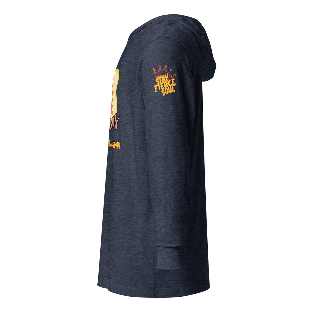 "Be Nice," Karma, Stay Fierce Soul Hooded long-sleeve tee