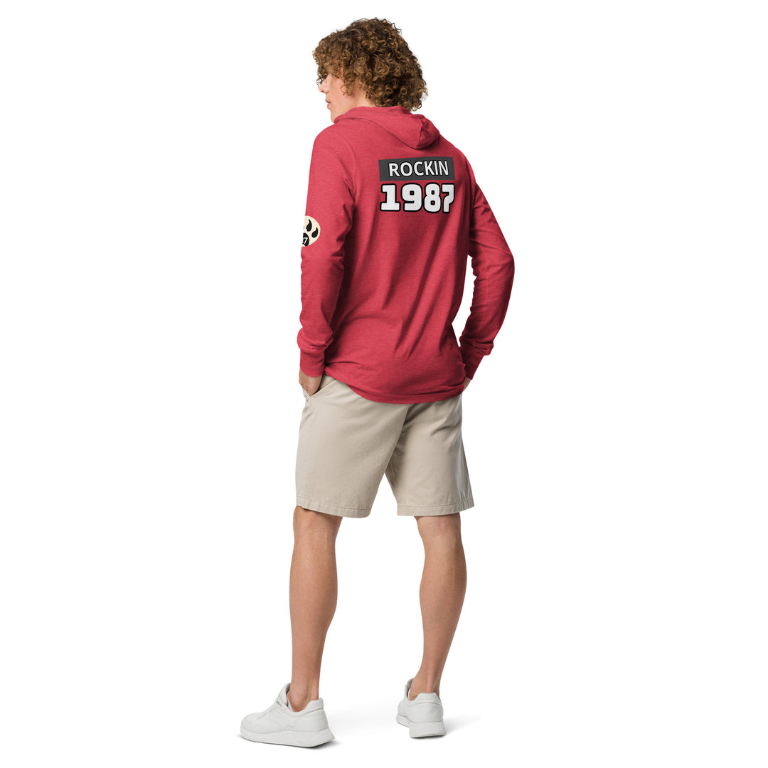 The Still of the Night, wolf clawHooded long-sleeve tee