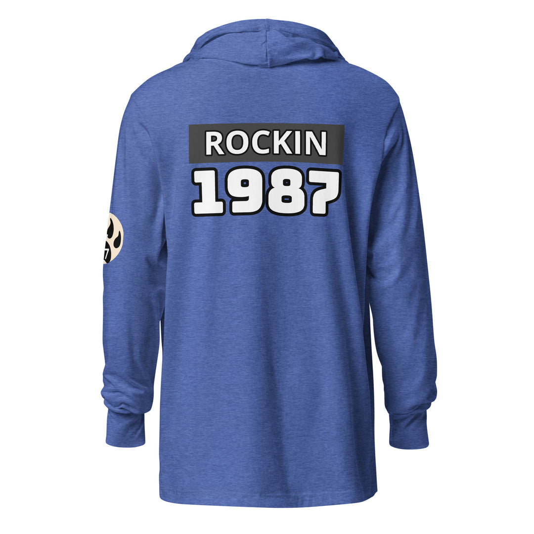 The Still of the Night, wolf clawHooded long-sleeve tee