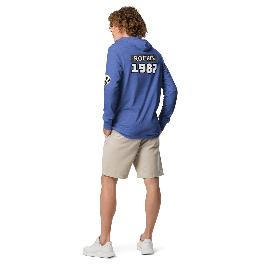 The Still of the Night, wolf clawHooded long-sleeve tee