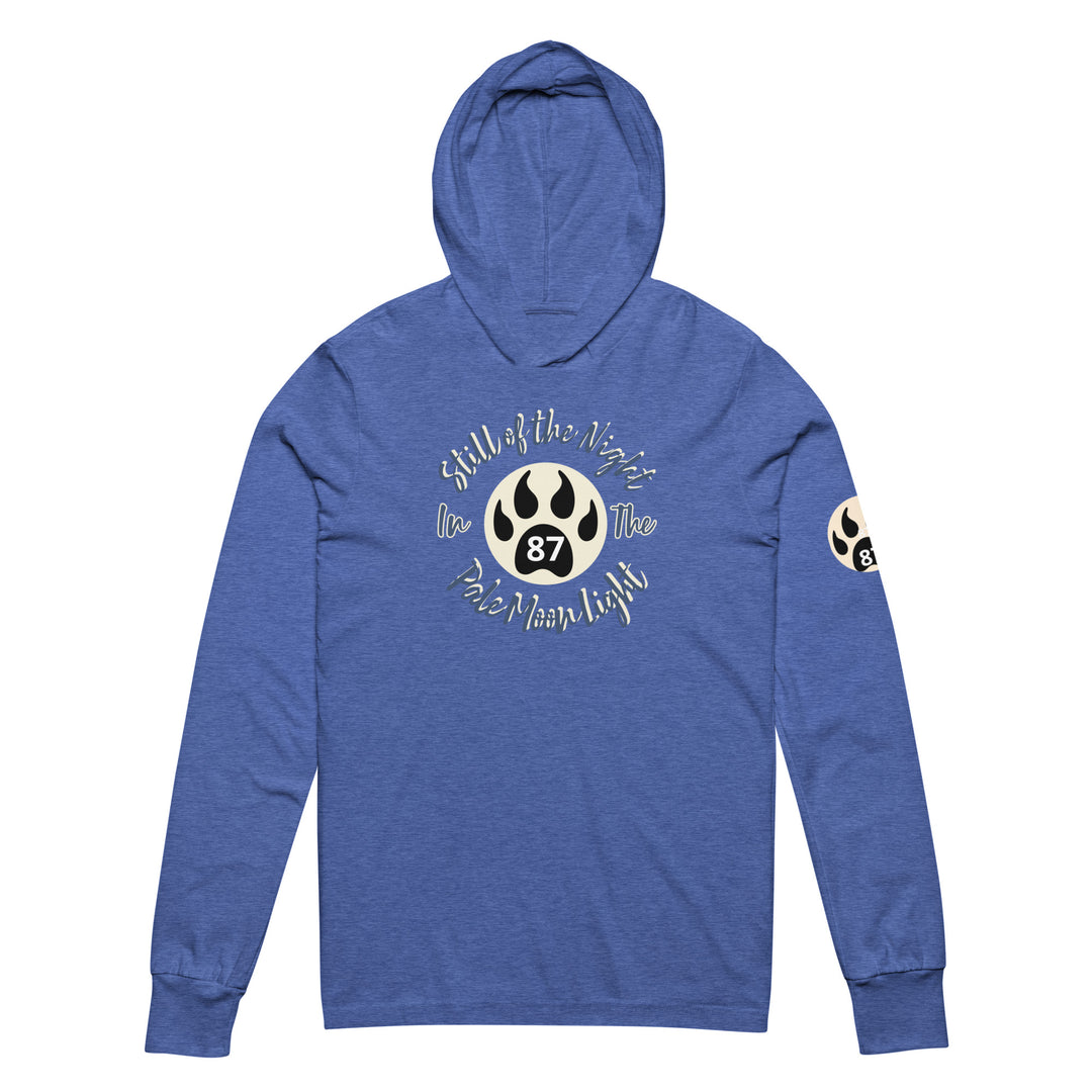The Still of the Night, wolf clawHooded long-sleeve tee