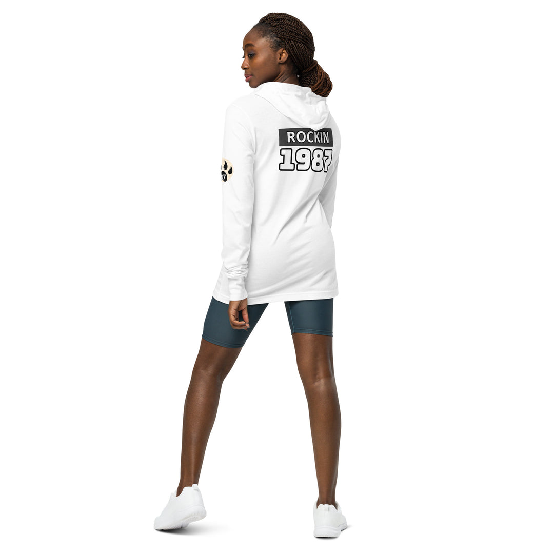 The Still of the Night, wolf clawHooded long-sleeve tee
