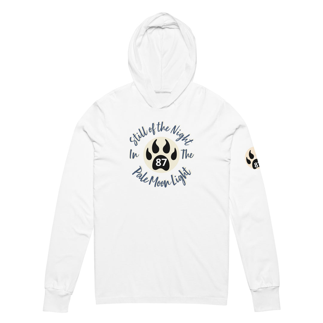 The Still of the Night, wolf clawHooded long-sleeve tee
