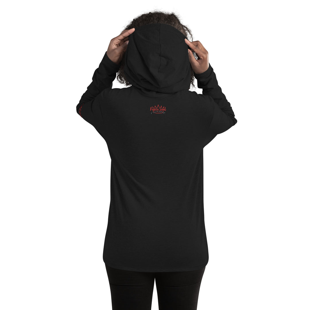 Tree of life shaped Karma, Unisex Lightweight Hoodie