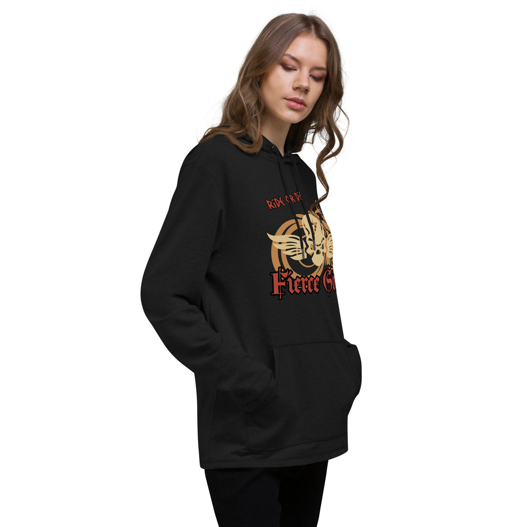 Ride or Die , Fierce Soul, Unisex Lightweight Hoodie