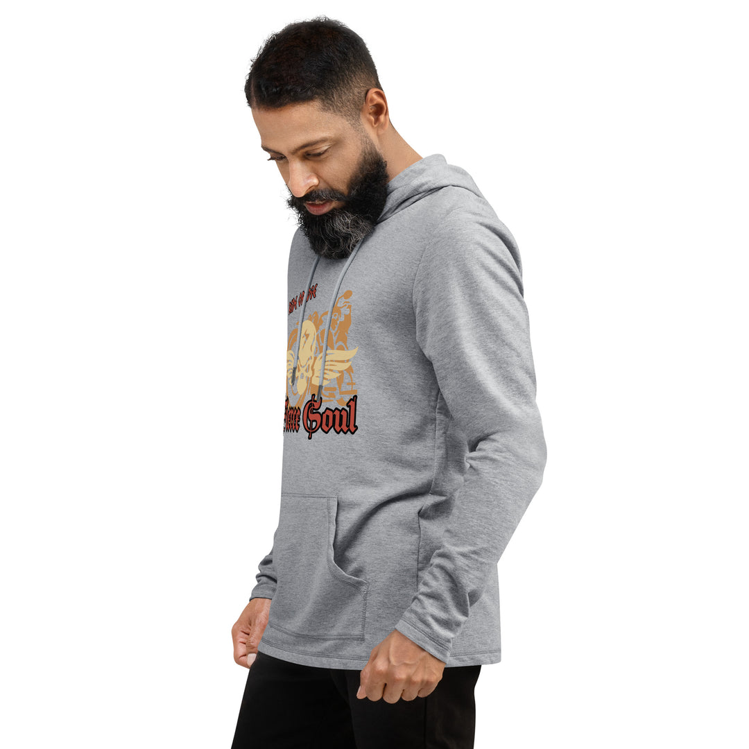 Ride or Die , Fierce Soul, Unisex Lightweight Hoodie