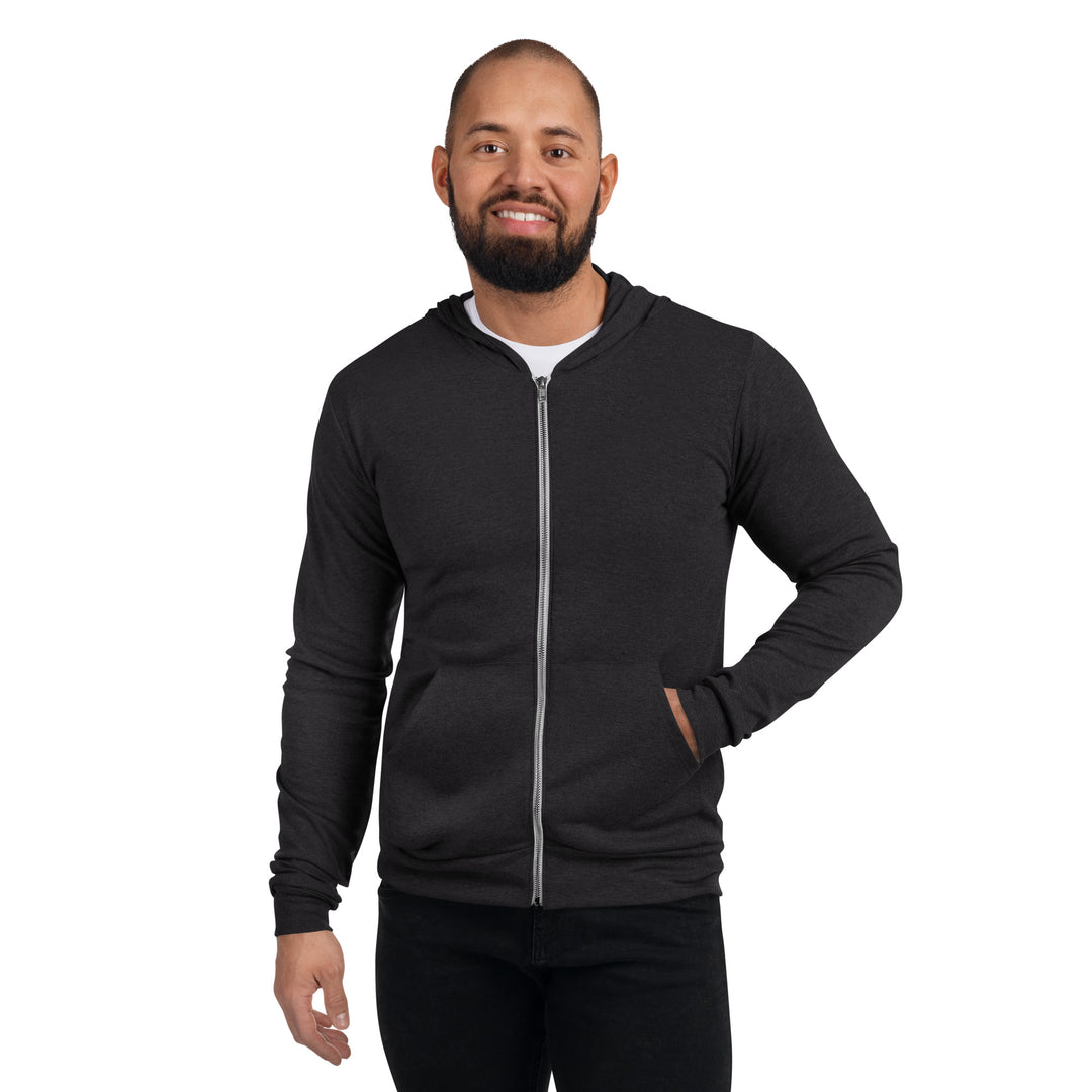 Purple Flying Bat Unisex zip hoodie
