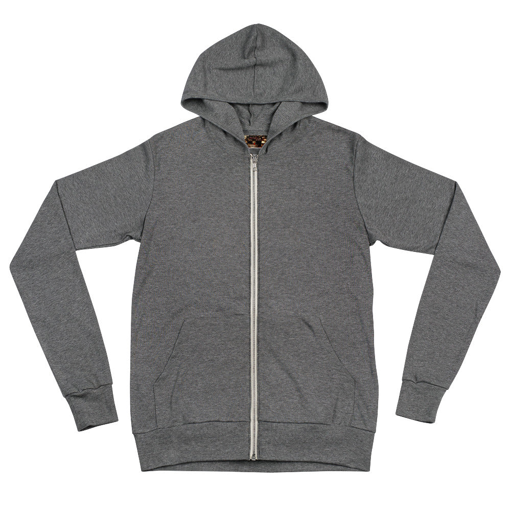 Purple Flying Bat Unisex zip hoodie