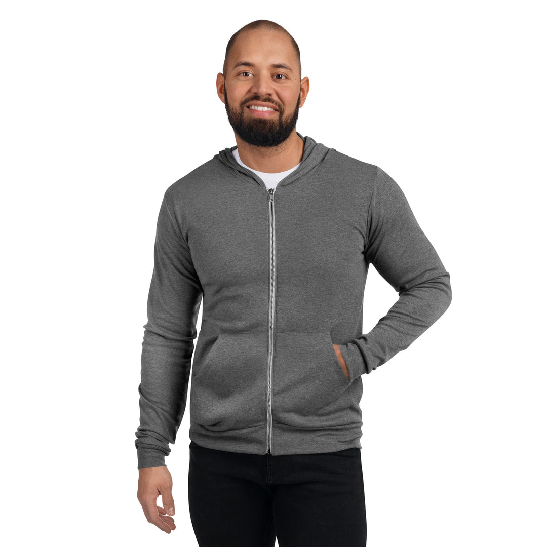 Purple Flying Bat Unisex zip hoodie