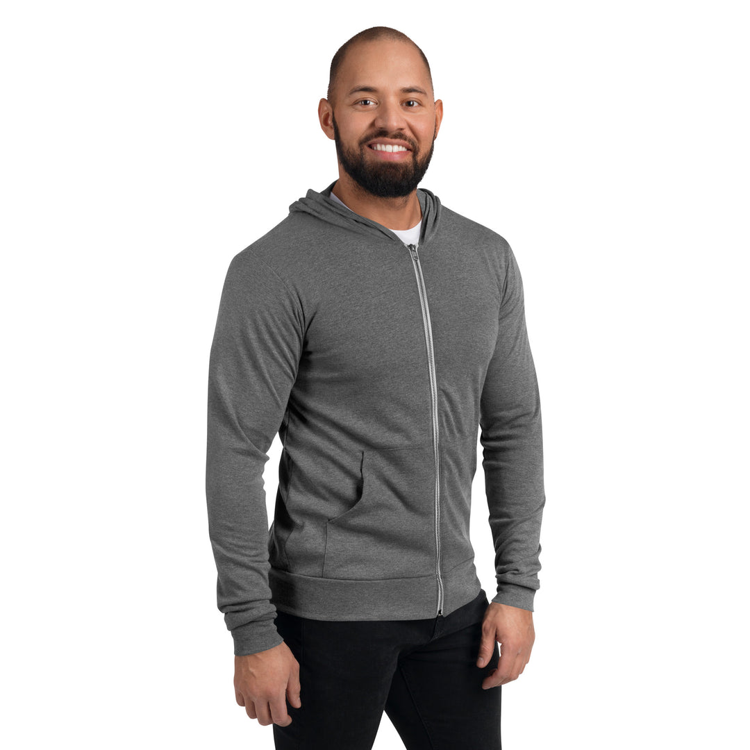Purple Flying Bat Unisex zip hoodie
