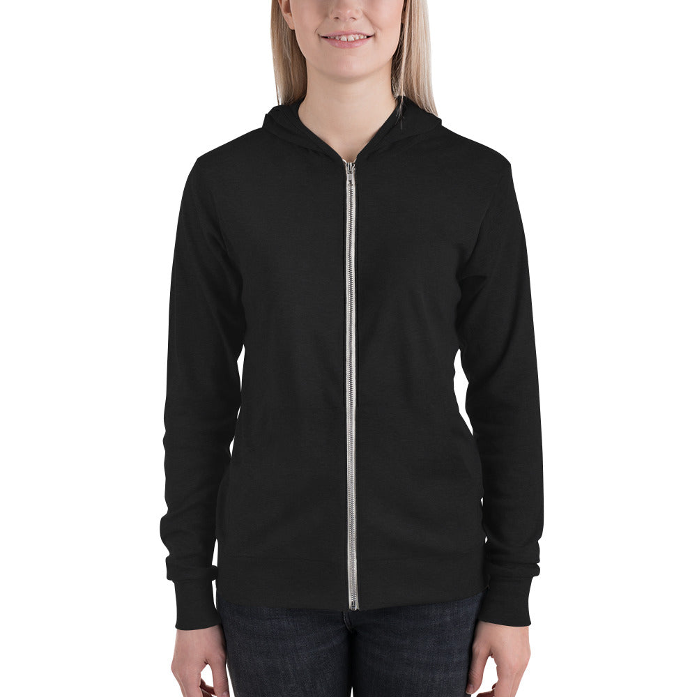 Yellow Bat Wings, Halloween Unisex zip hoodie