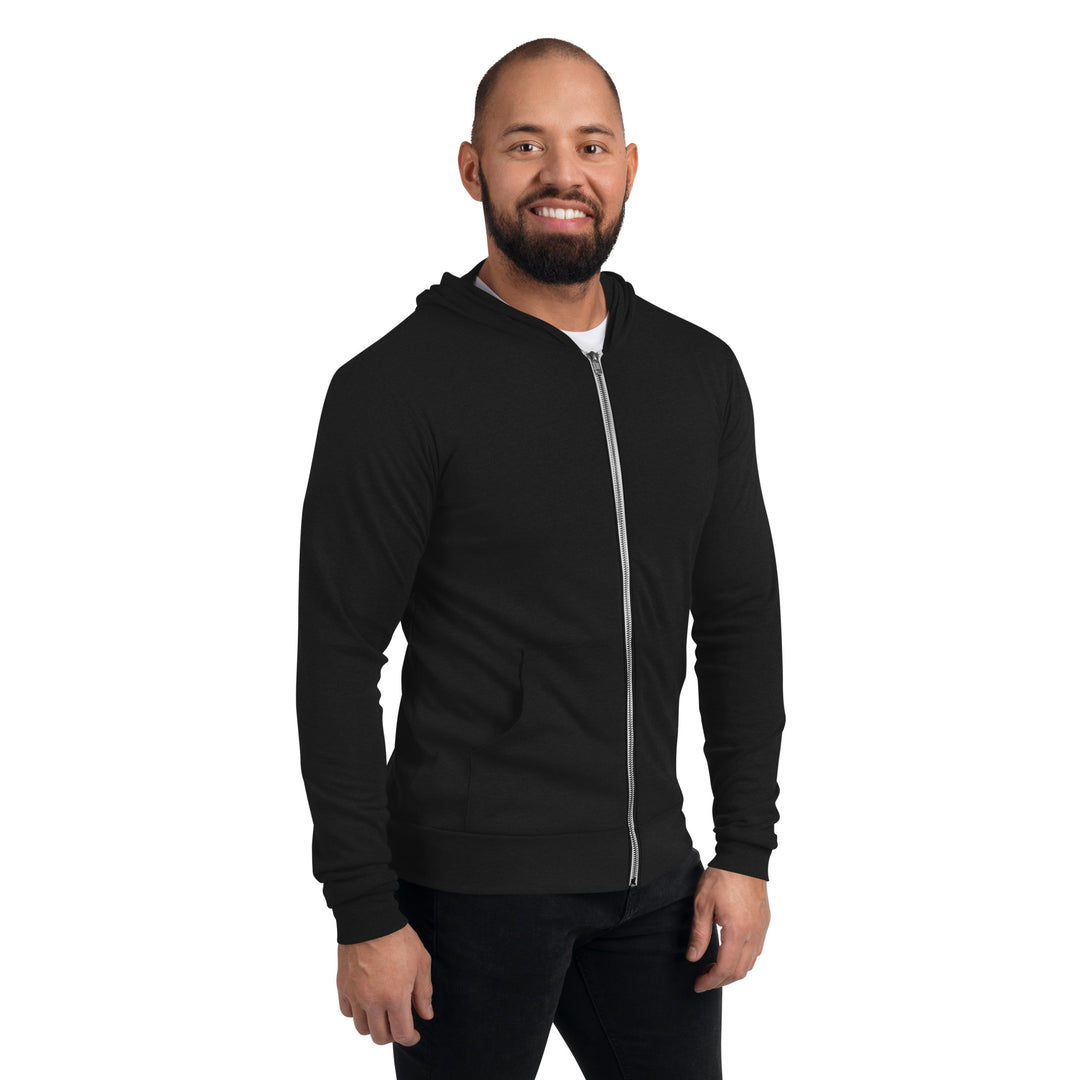 Purple Flying Bat Unisex zip hoodie