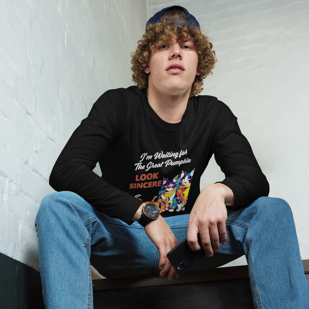 Sincerity for The Great Pumpkin Unisex Long Sleeve Tee