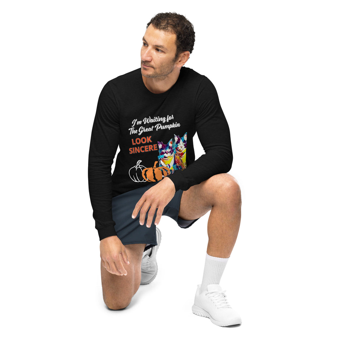 Sincerity for The Great Pumpkin Unisex Long Sleeve Tee