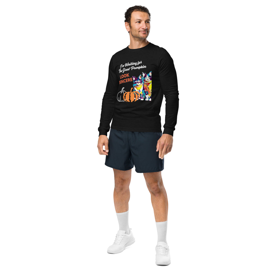 Sincerity for The Great Pumpkin Unisex Long Sleeve Tee