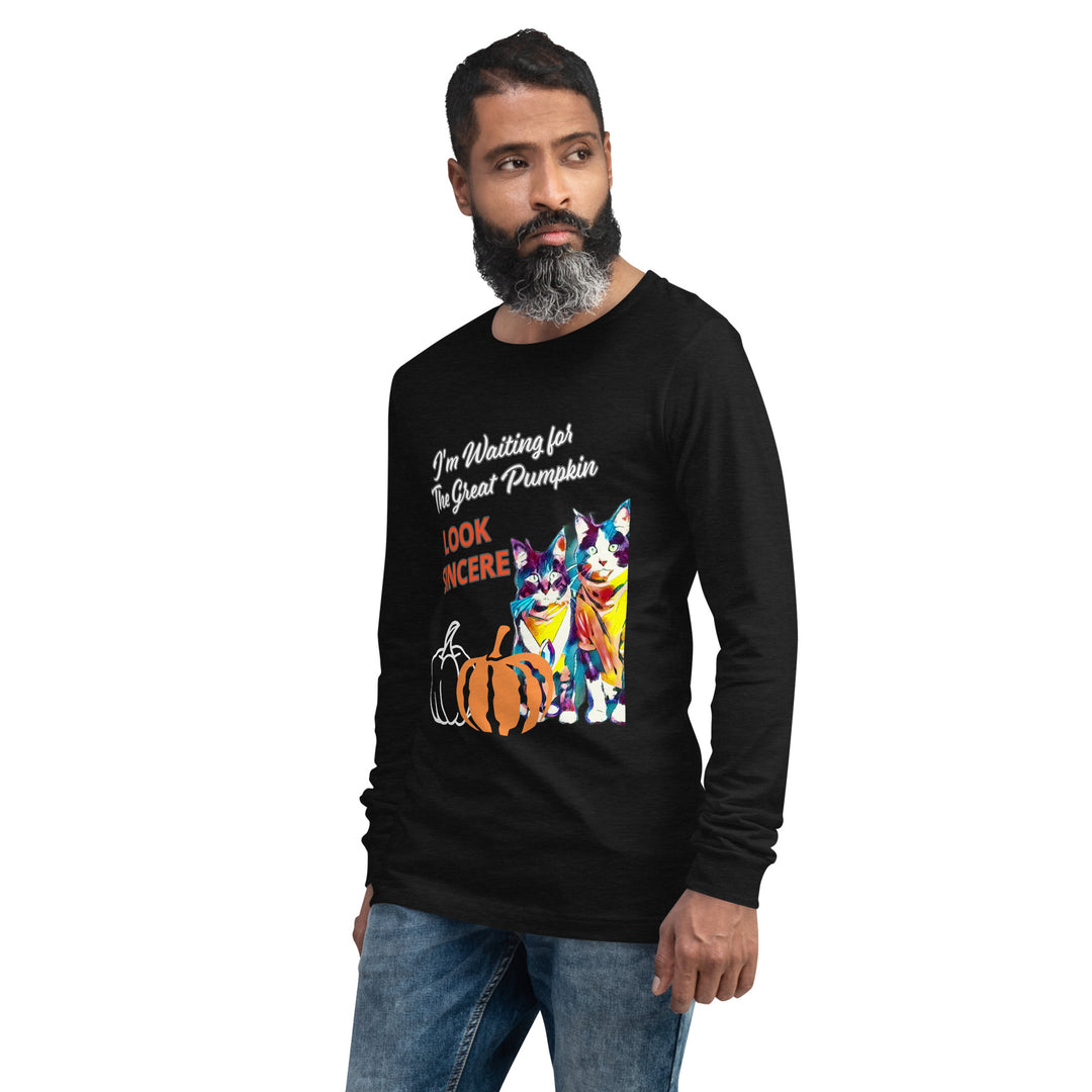 Sincerity for The Great Pumpkin Unisex Long Sleeve Tee