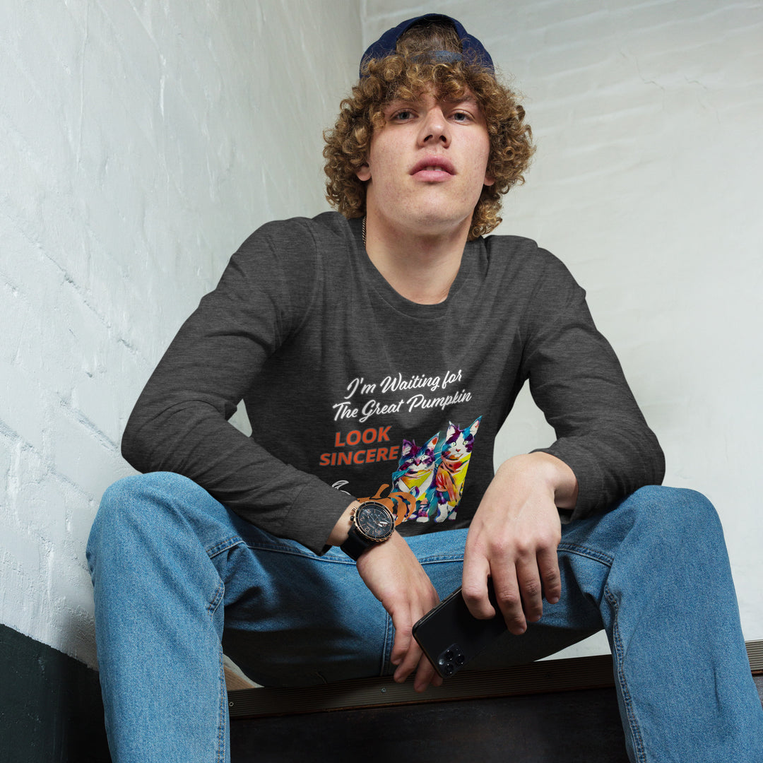 Sincerity for The Great Pumpkin Unisex Long Sleeve Tee
