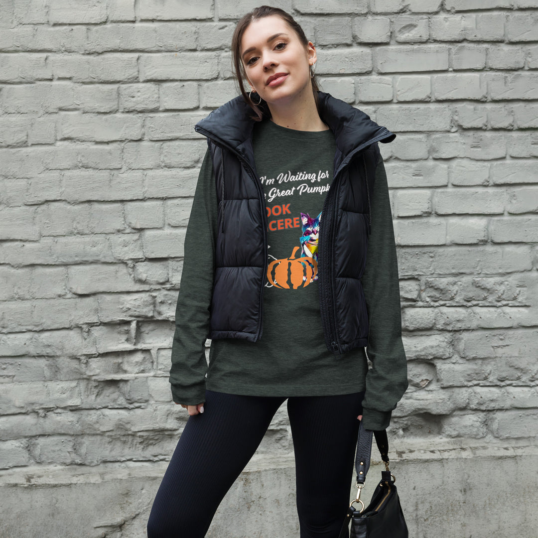 Sincerity for The Great Pumpkin Unisex Long Sleeve Tee
