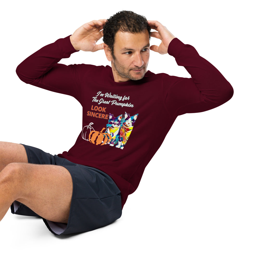 Sincerity for The Great Pumpkin Unisex Long Sleeve Tee