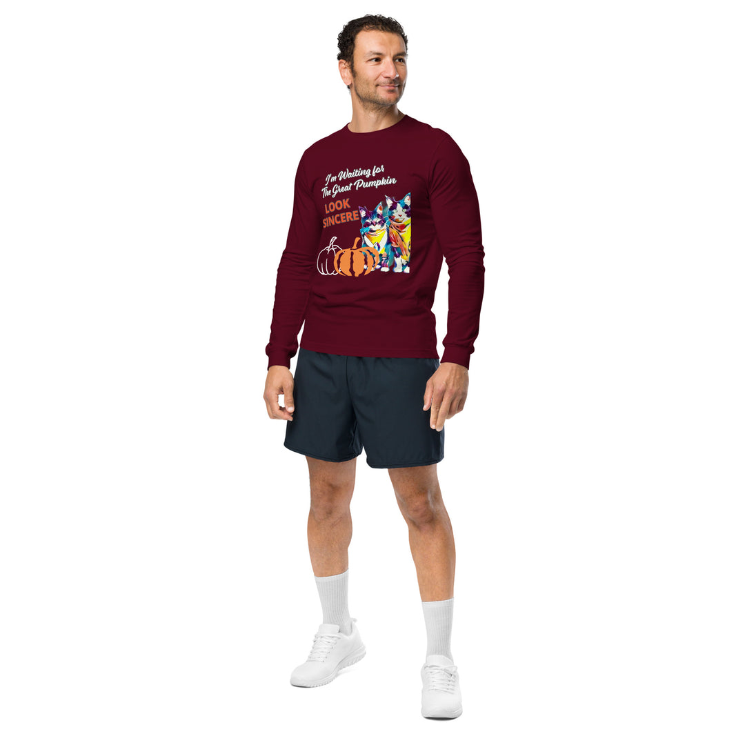 Sincerity for The Great Pumpkin Unisex Long Sleeve Tee