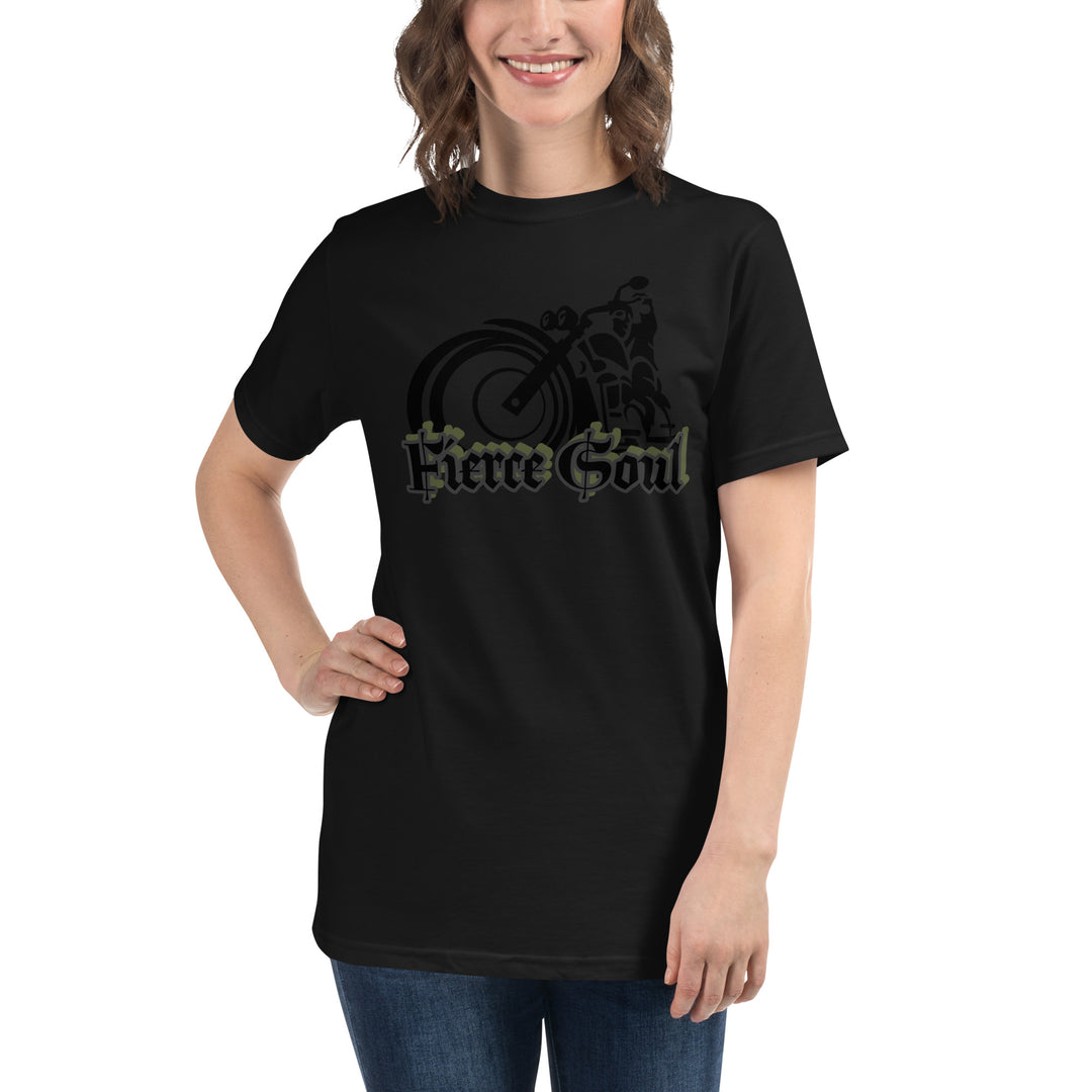 Fierce Soul, Motorcycle, Organic T-Shirt