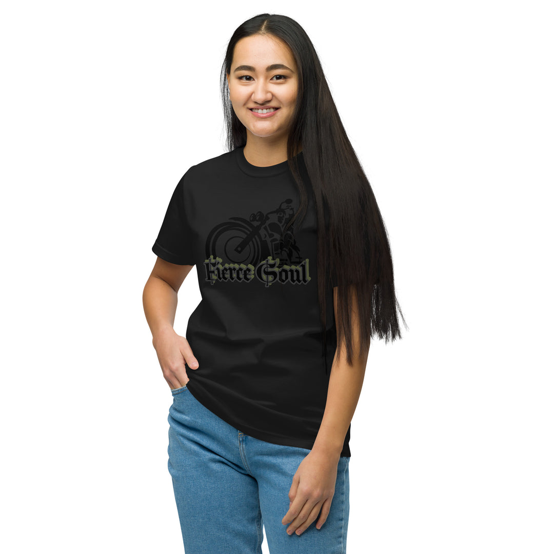Fierce Soul, Motorcycle, Organic T-Shirt