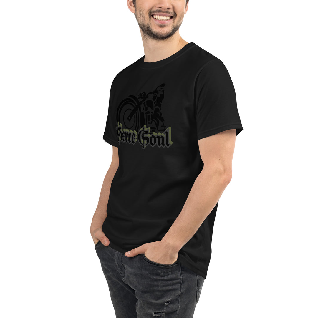 Fierce Soul, Motorcycle, Organic T-Shirt