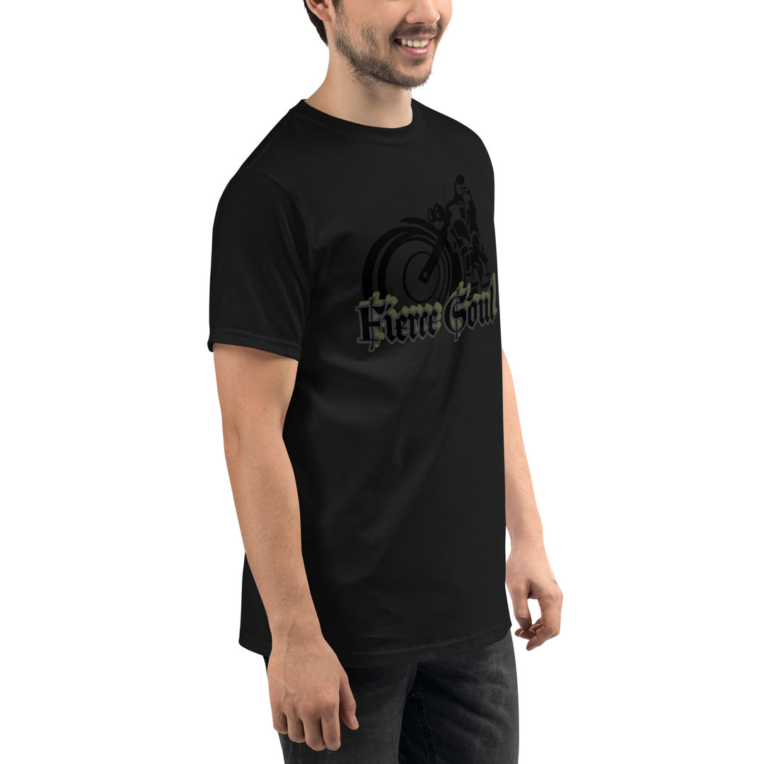 Fierce Soul, Motorcycle, Organic T-Shirt