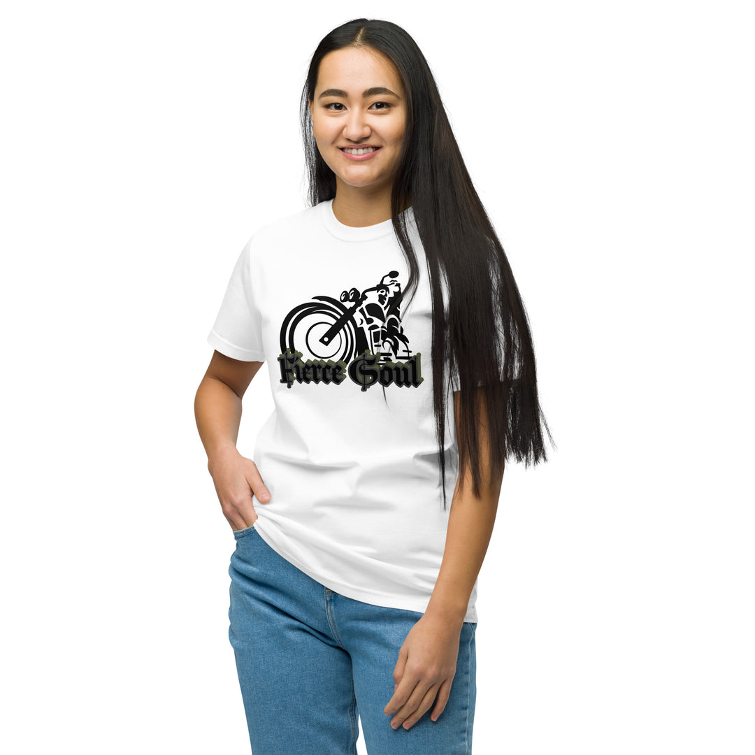Fierce Soul, Motorcycle, Organic T-Shirt