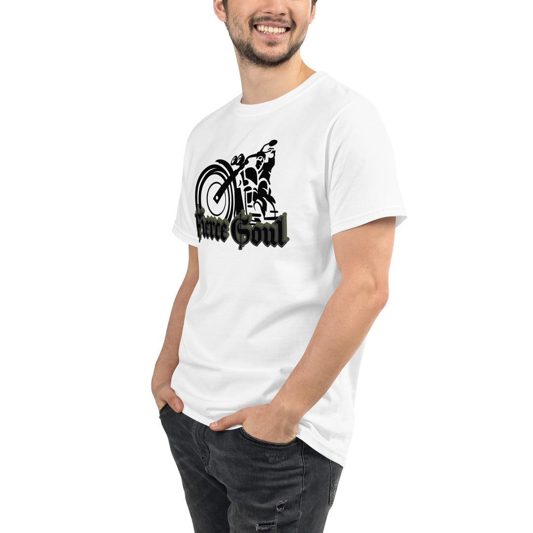 Fierce Soul, Motorcycle, Organic T-Shirt