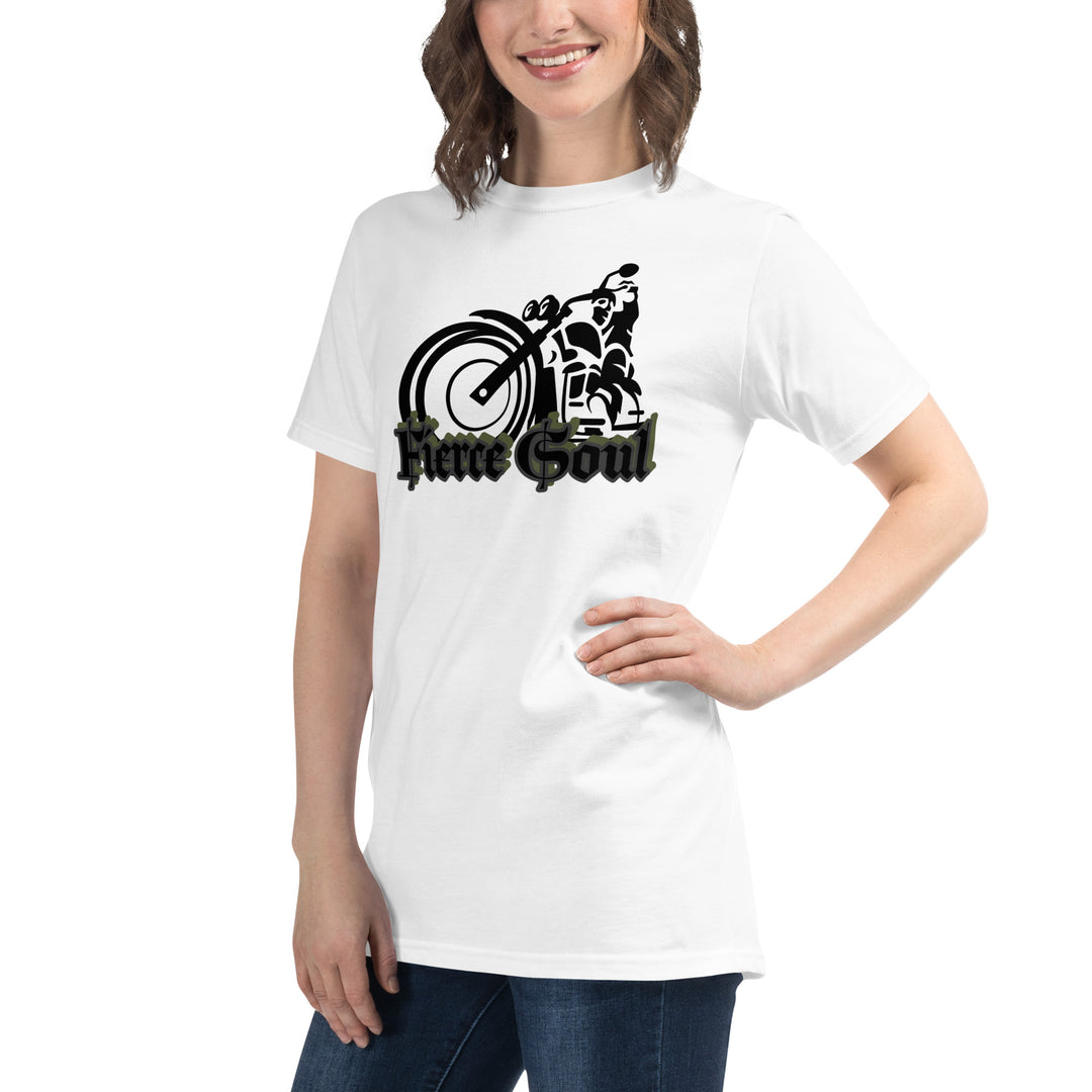 Fierce Soul, Motorcycle, Organic T-Shirt