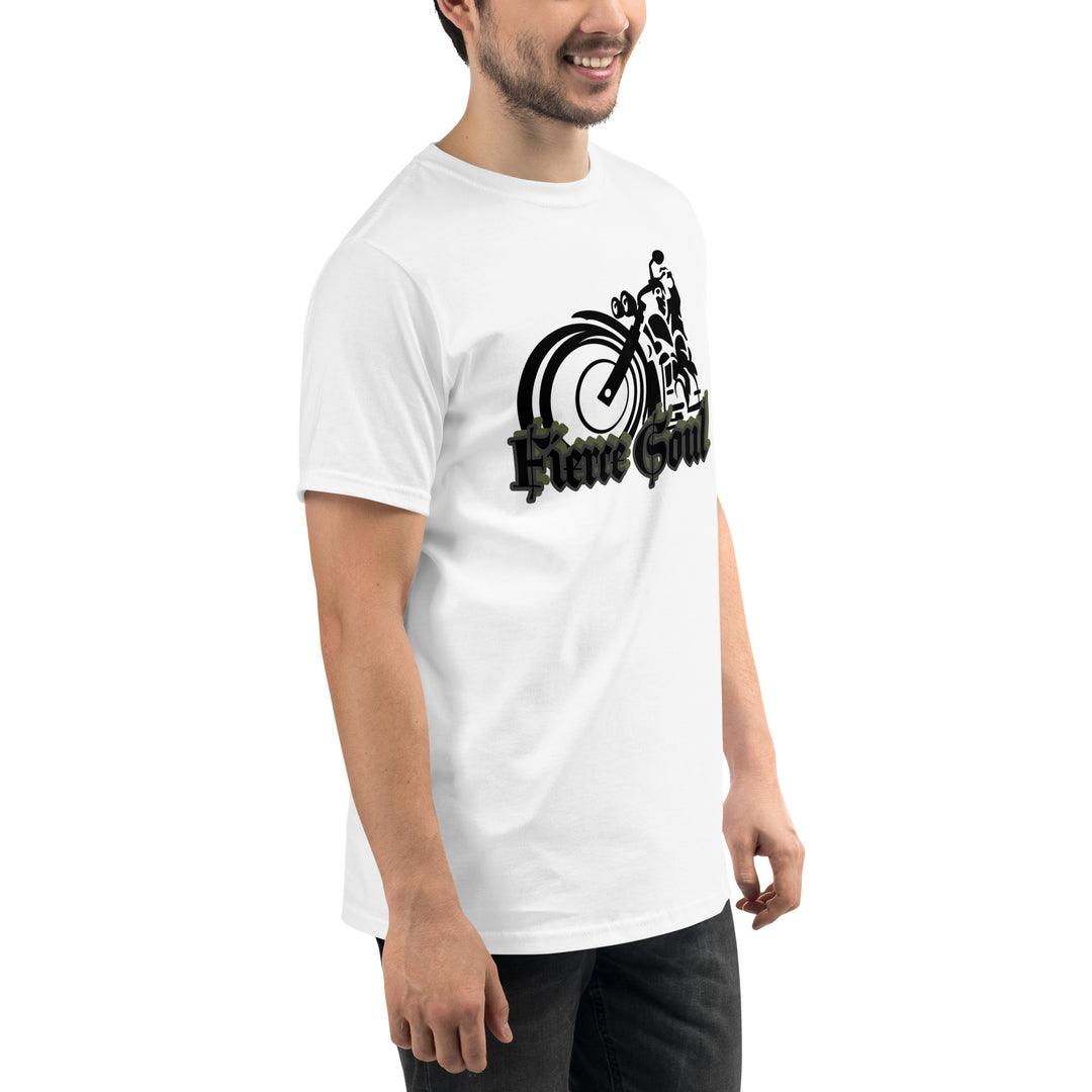 Fierce Soul, Motorcycle, Organic T-Shirt