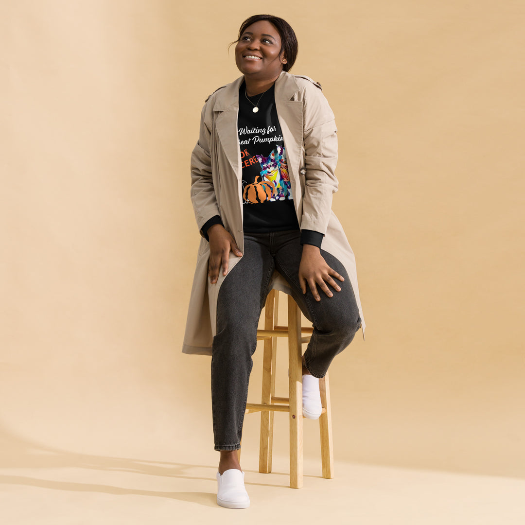 Great Pumpkin, look sincere, Halloween, Unisex Premium Sweatshirt