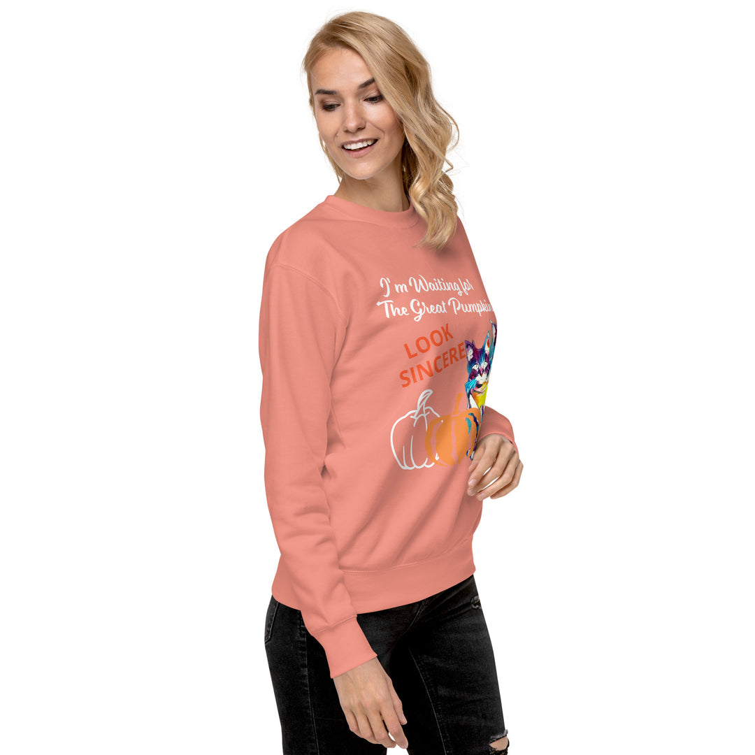 Great Pumpkin, look sincere, Halloween, Unisex Premium Sweatshirt