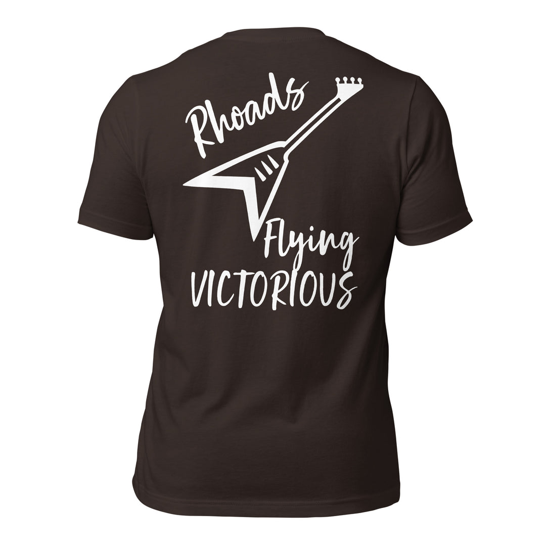 Randy Rhoads inspired,  Flying Victorious. Unisex t-shirt