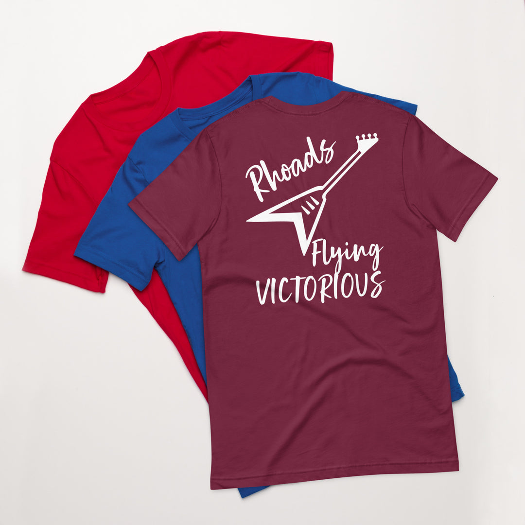 Randy Rhoads inspired,  Flying Victorious. Unisex t-shirt