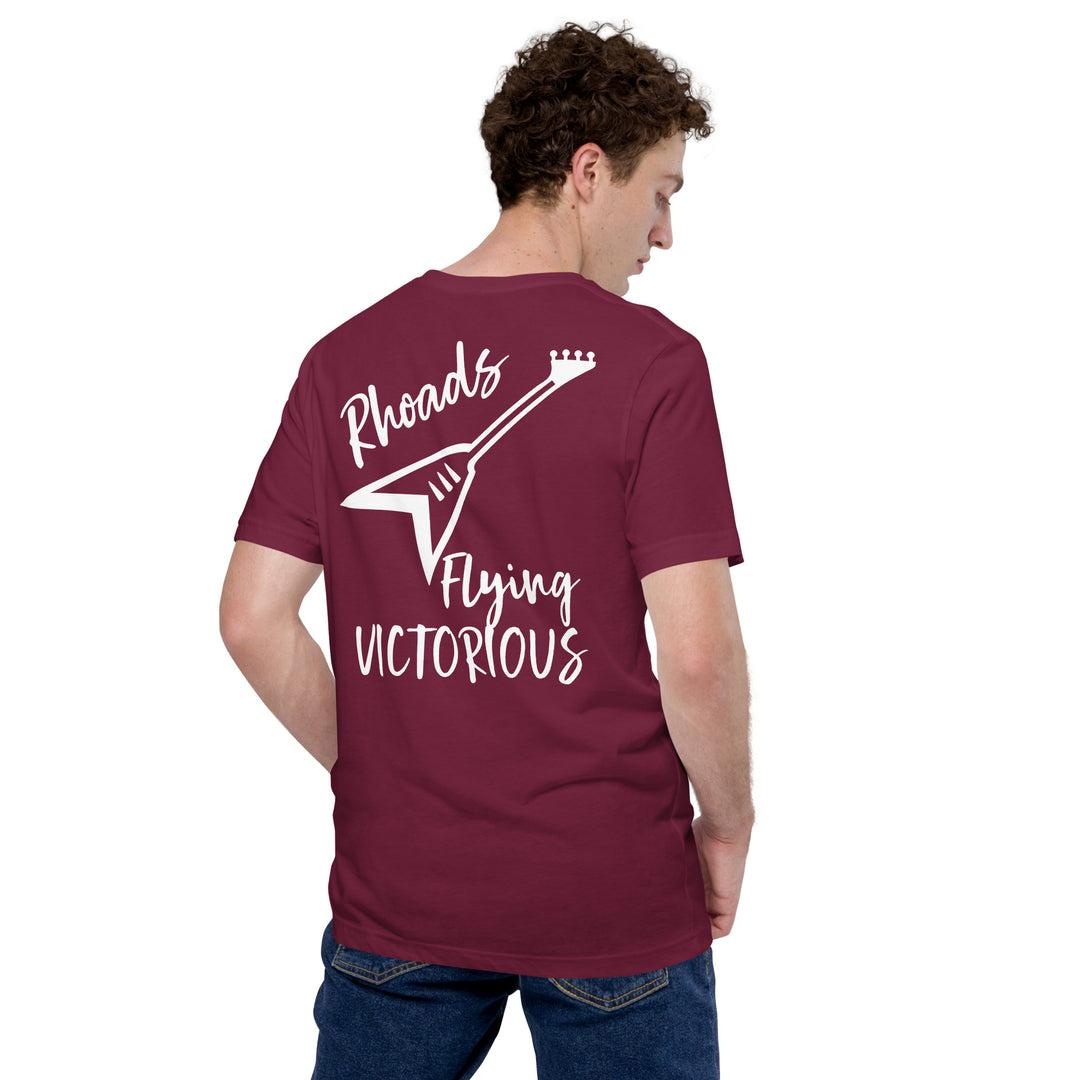 Randy Rhoads inspired,  Flying Victorious. Unisex t-shirt