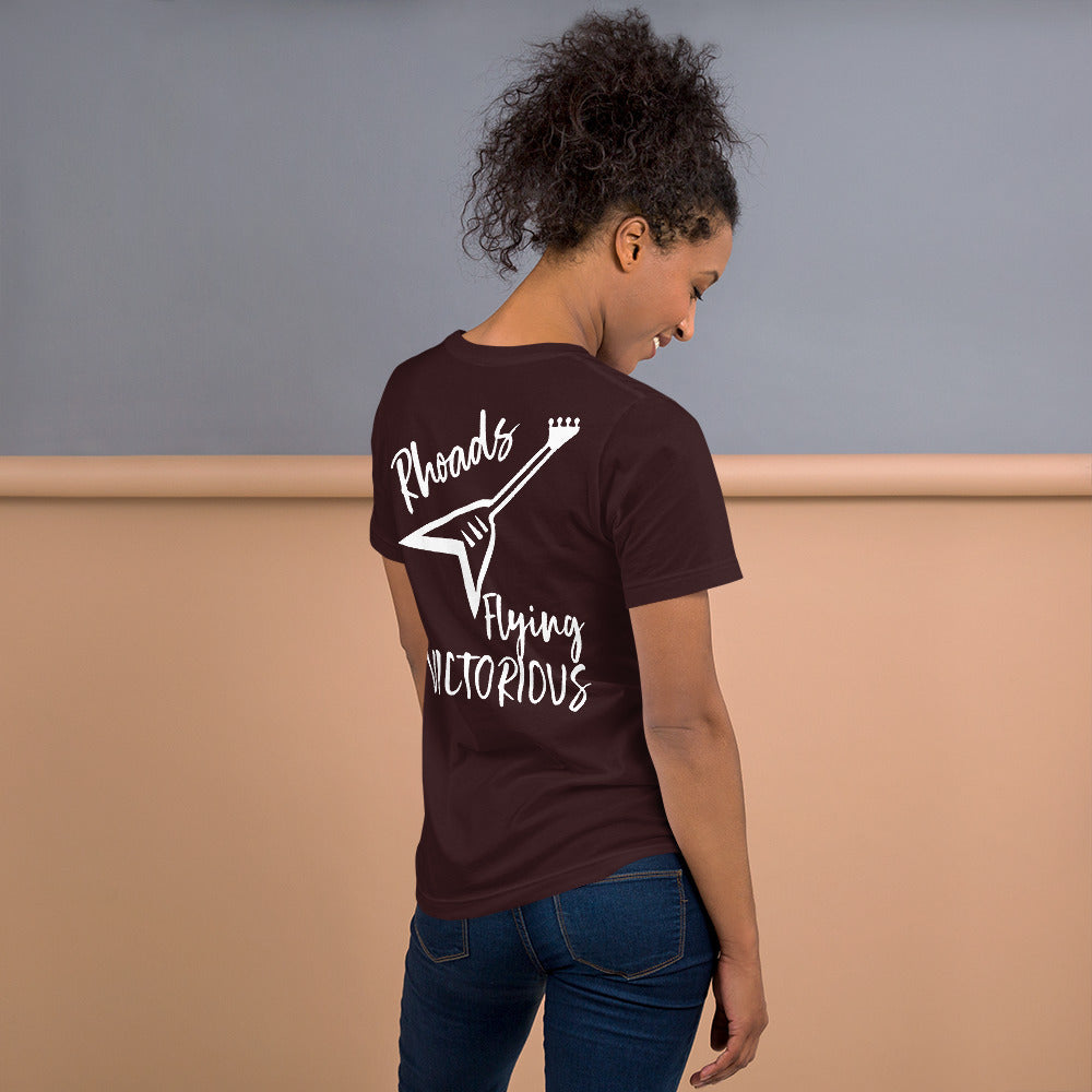 Randy Rhoads inspired,  Flying Victorious. Unisex t-shirt