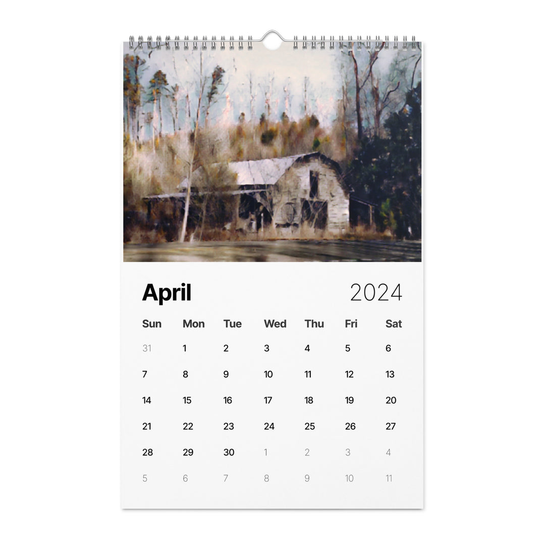 Cavern and Sky Wall calendar (2024)