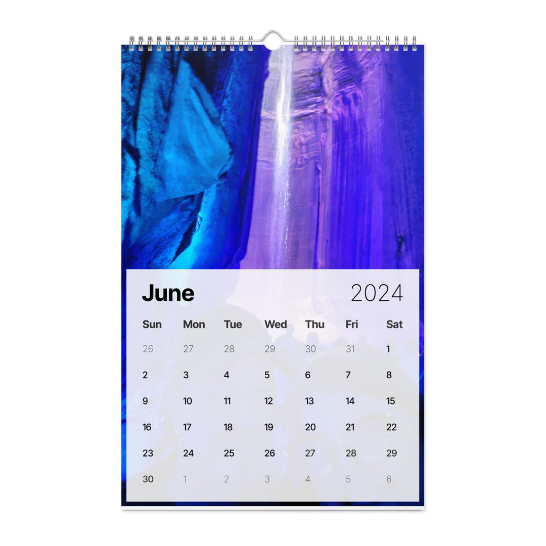 Cavern and Sky Wall calendar (2024)