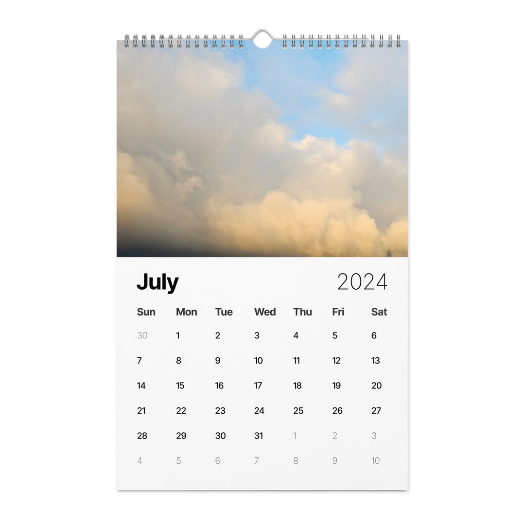 Cavern and Sky Wall calendar (2024)