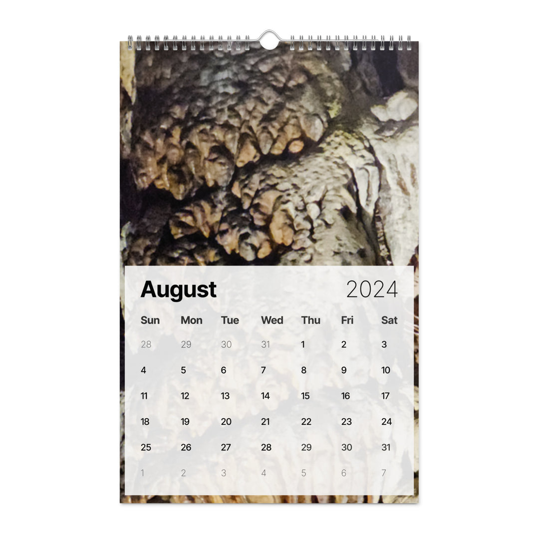 Cavern and Sky Wall calendar (2024)