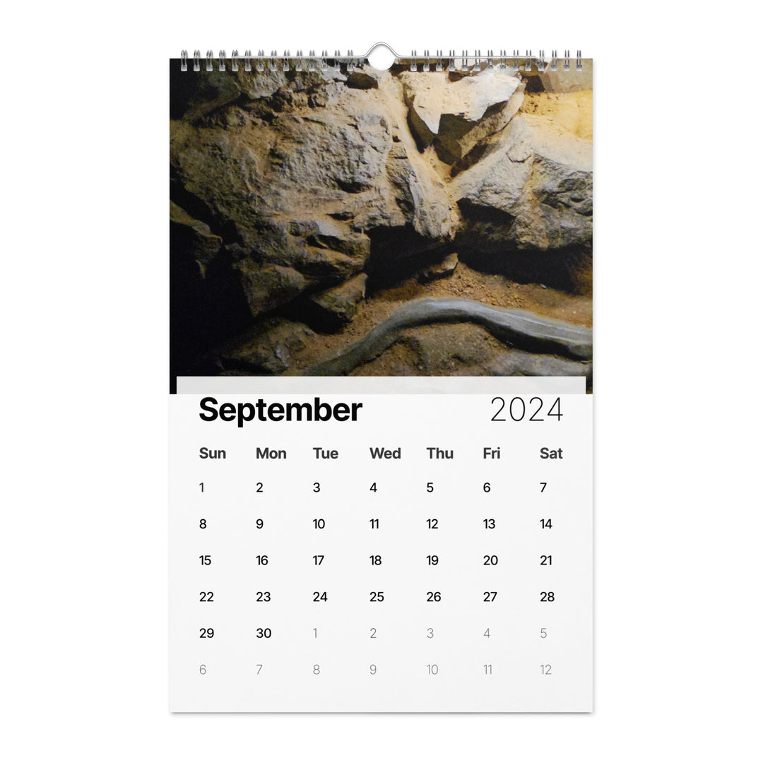 Cavern and Sky Wall calendar (2024)