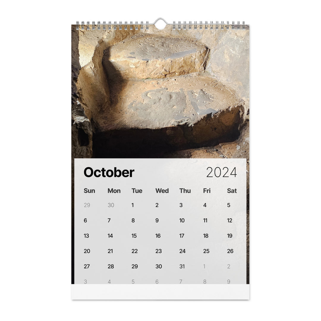 Cavern and Sky Wall calendar (2024)