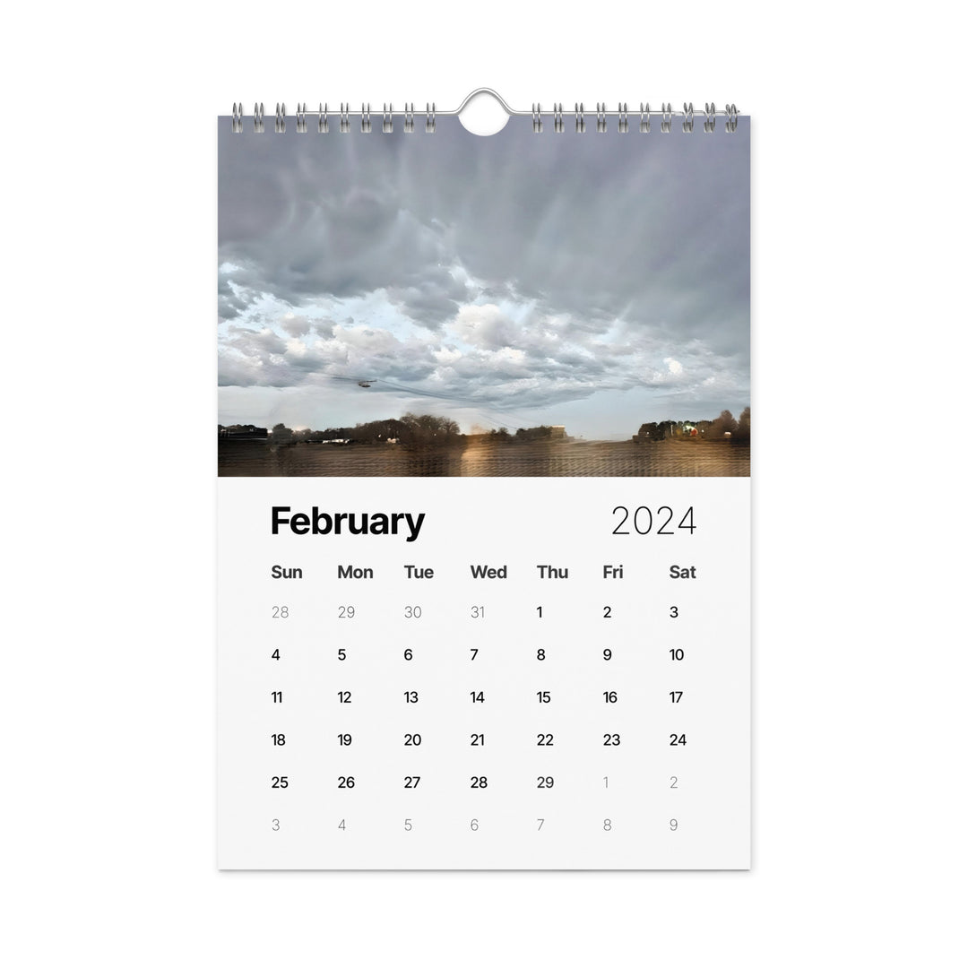 Cavern and Sky Wall calendar (2024)
