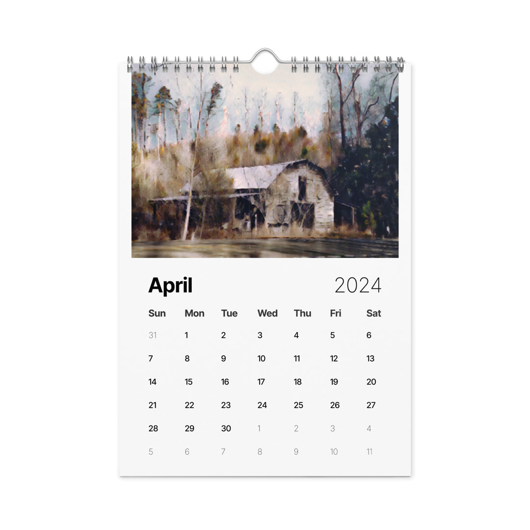 Cavern and Sky Wall calendar (2024)